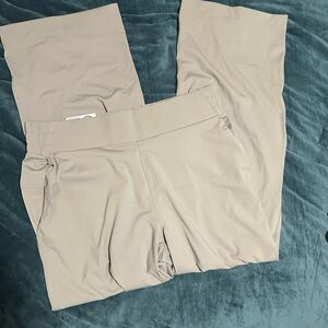 Women's Wide Leg Pants in Tan